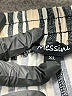 Massini Stripes Ivory Casual Pants Size XL - photo 7