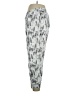 Tart Print Silver Casual Pants Size XL - photo 5