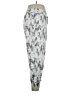 Tart Print Silver Casual Pants Size XL - photo 4