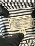 Current/Elliott 100% Cotton Stripes Gray Long Sleeve Button-Down Shirt Size Med (2) - photo 7