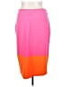 Worthington Color Block Orange Pink Casual Skirt Size 18 - photo 2
