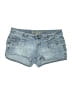 Wallflower Blue Denim Shorts Size 17 - photo 1
