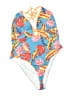 Unbranded Print Blue Swimsuit Cover Up Size 4X (estimated) - photo 1