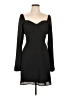 Steve Madden 100% Polyester Solid Black Cocktail Dress Size 10 - photo 1