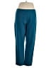 Soft Surroundings Solid Teal Active Pants Size XL - photo 1