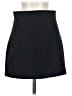 Zara Solid Black Casual Skirt Size S - photo 1