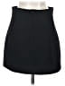 Zara Solid Black Casual Skirt Size S - photo 2