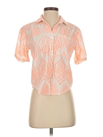 dRA Los Angeles Short Sleeve Blouse (view 1)