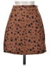 Akaiv Animal Print Brown Casual Skirt Size S - photo 1