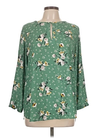 Ann Taylor LOFT Outlet 3/4 Sleeve Blouse (view 1)