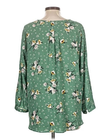Ann Taylor LOFT Outlet 3/4 Sleeve Blouse (view 2)