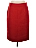 J.Crew 100% Polyester Solid Red Formal Skirt Size 4 - photo 1