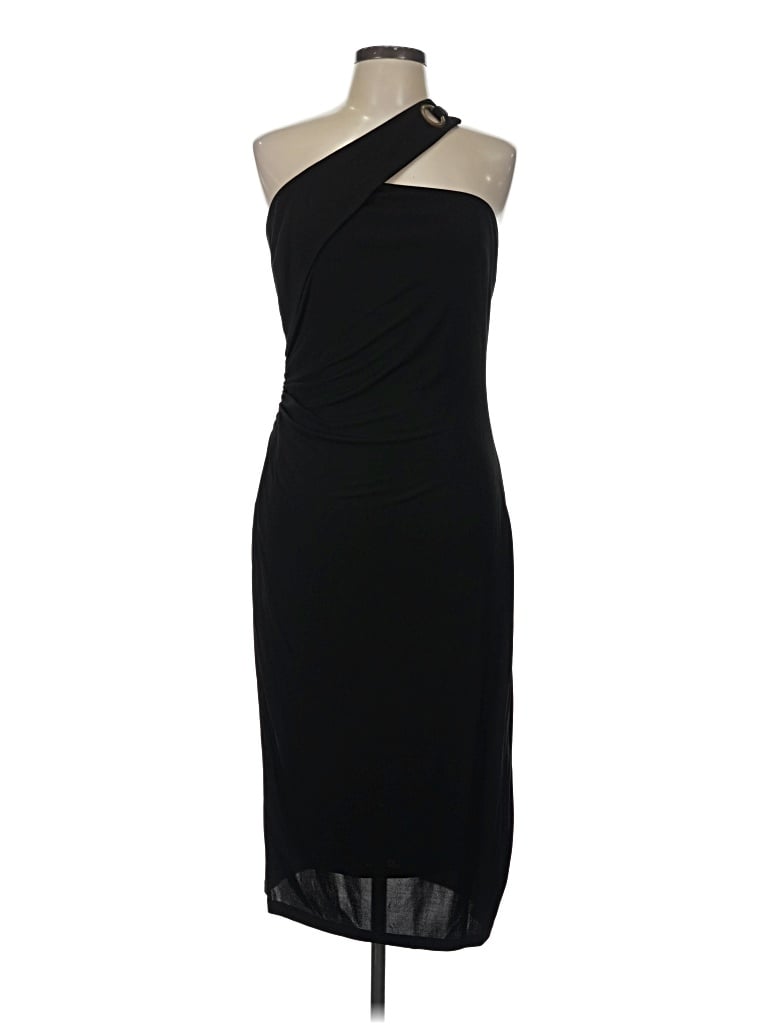 Pre-owned David Meister Cocktail Dress In Black