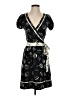 BCBGMAXAZRIA Graphic Black Casual Dress Size S - photo 1