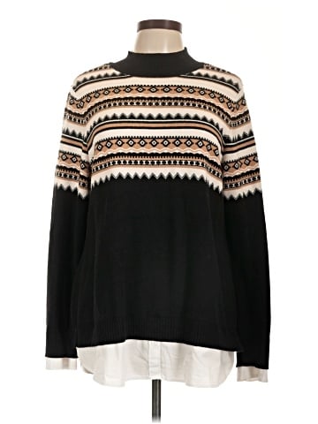 Isaac Mizrahi LIVE! Pullover Sweater (view 1)