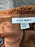 Pure Navy 100% Polyester Brown Coat Size XL - photo 6