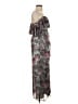 Hutch 100% Polyester Gray Cocktail Dress Size 4 - photo 4