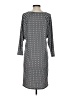 MICHAEL Michael Kors Print Gray Casual Dress Size XS - photo 2