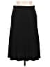 DNLA Solid Black Casual Skirt Size L - photo 1