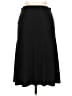 DNLA Solid Black Casual Skirt Size L - photo 2