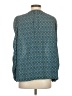 Max Studio 100% Polyester Teal Blue Long Sleeve Blouse Size XS (estimated) - photo 2