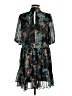 Assorted Brands Print Green Cocktail Dress Size 6 - photo 2
