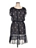 Daisy Fuentes 100% Polyester Black Casual Dress Size XL - photo 1