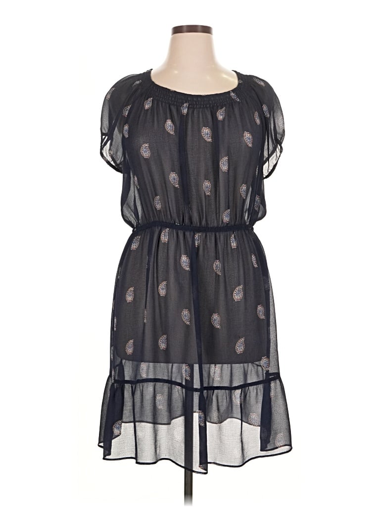 Pre-owned Daisy Fuentes Casual Dress In Black