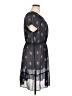 Daisy Fuentes 100% Polyester Black Casual Dress Size XL - photo 4