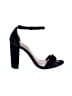 Steve Madden 100% Leather Black Sandals Size 9 1/2 - photo 1