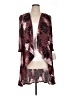 R&M Richards 100% Polyester Burgundy Kimono Size 14 - photo 1