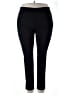 Gloria Vanderbilt Solid Black Active Pants Size 18 - photo 1