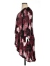 R&M Richards 100% Polyester Burgundy Kimono Size 14 - photo 5