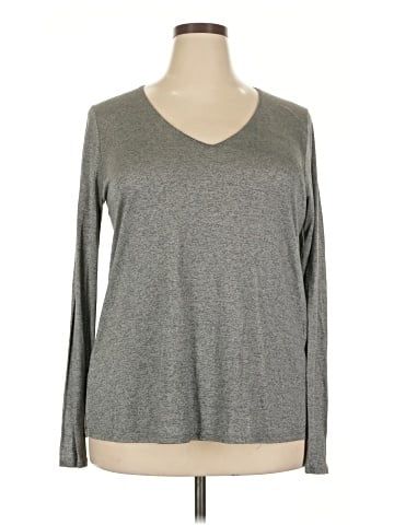 Tahari Long Sleeve Top (view 1)