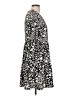 Primark 100% Polyester Animal Print Black Casual Dress Size 6 - photo 4
