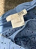 Chloé 100% Cotton Blue Eyelet Dress Size 6 - photo 12