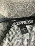 Express Chevron-herringbone Silver Cocktail Dress Size 8 - photo 7