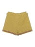 Max Studio Print Yellow Shorts Size S - photo 2