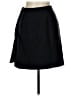 Eddie Bauer 100% Polyester Chevron-herringbone Black Wool Skirt Size 10 - photo 2
