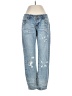 ONE X ONETEASPOON Hearts Blue Jeans Size 26 waist - photo 1