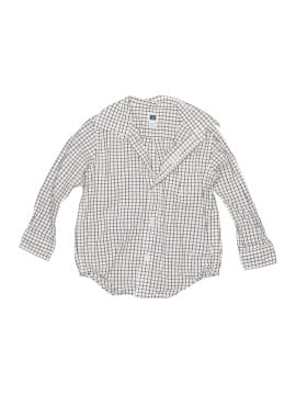 Janie And Jack Long Sleeve Button Down Shirt
