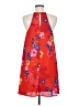 Everly 100% Polyester Print Red Casual Dress Size M - photo 2