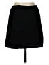 Unbranded Solid Black Casual Skirt Size L - photo 2