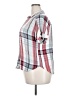 Universal Thread 100% Rayon Plaid Red Short Sleeve Button-Down Shirt Size XXL - photo 5