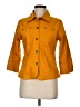 Mirror Image Orange Yellow 3/4 Sleeve Button-Down Shirt Size M (estimated) - photo 1