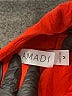 Amadi Argyle Orange Jacket Size M - photo 6