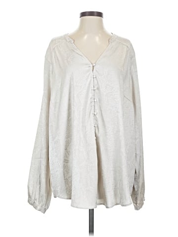 Torrid Long Sleeve Blouse - front