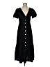Springfield Black Casual Dress Size 4 - photo 1