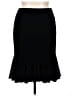 JS Collections Solid Black Formal Skirt Size 14 - photo 1