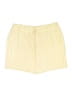 Zuda Solid Yellow Ivory Athletic Shorts Size 2X - photo 1